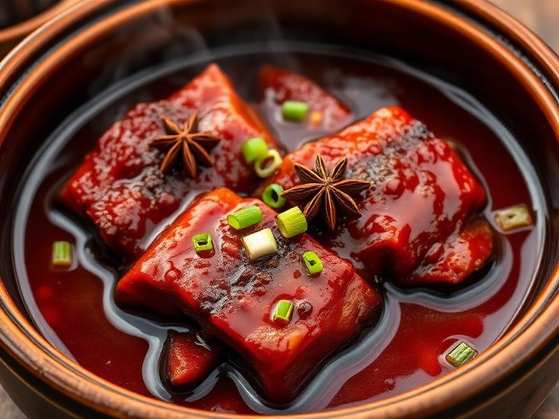 Chinese Red-Braised Pork Ribs (็บข็งๆ้ชจ) โ Classic Comfort Food